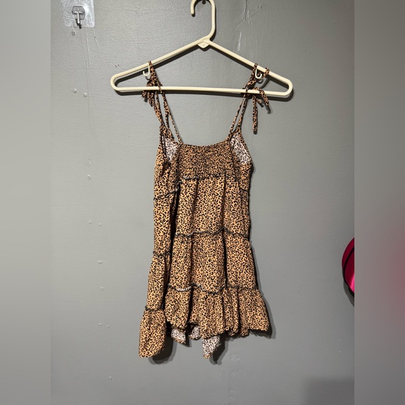 Leopard Print Tiered Dress - Picture 3 of 3